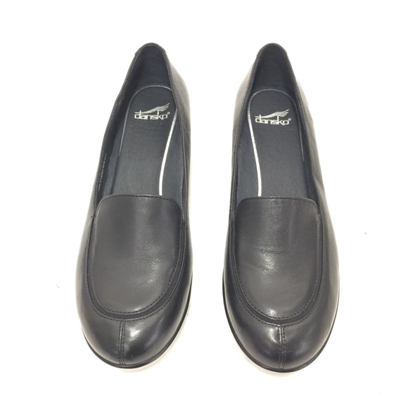- SOLD - Dansko Black Leather Loafers - Picture 5 of 8
